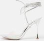 Gianvito Rossi Pre-owned Leather sandals Gray Dames - Thumbnail 2