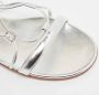 Gianvito Rossi Pre-owned Leather sandals Gray Dames - Thumbnail 6