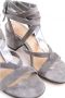 Gianvito Rossi Pre-owned Leather sandals Gray Dames - Thumbnail 2