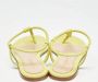 Gianvito Rossi Pre-owned Leather sandals Green Dames - Thumbnail 5