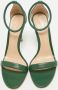 Gianvito Rossi Pre-owned Leather sandals Green Dames - Thumbnail 3