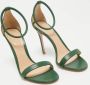 Gianvito Rossi Pre-owned Leather sandals Green Dames - Thumbnail 4