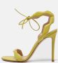 Gianvito Rossi Pre-owned Leather sandals Green Dames - Thumbnail 2