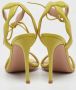 Gianvito Rossi Pre-owned Leather sandals Green Dames - Thumbnail 5