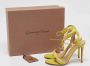 Gianvito Rossi Pre-owned Leather sandals Green Dames - Thumbnail 9