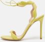 Gianvito Rossi Pre-owned Leather sandals Green Dames - Thumbnail 2