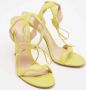 Gianvito Rossi Pre-owned Leather sandals Green Dames - Thumbnail 4