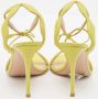 Gianvito Rossi Pre-owned Leather sandals Green Dames - Thumbnail 5