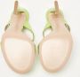 Gianvito Rossi Pre-owned Leather sandals Green Dames - Thumbnail 5