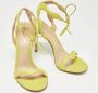 Gianvito Rossi Pre-owned Leather sandals Green Dames - Thumbnail 3