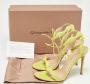 Gianvito Rossi Pre-owned Leather sandals Green Dames - Thumbnail 9