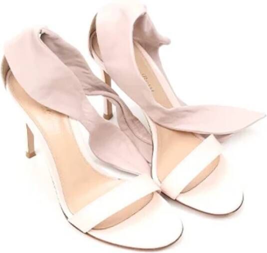 Gianvito Rossi Pre-owned Leather sandals Pink Dames