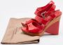 Gianvito Rossi Pre-owned Leather sandals Red Dames - Thumbnail 9