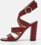 Gianvito Rossi Pre-owned Leather sandals Red Dames - Thumbnail 2