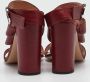 Gianvito Rossi Pre-owned Leather sandals Red Dames - Thumbnail 5