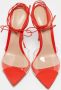 Gianvito Rossi Pre-owned Leather sandals Red Dames - Thumbnail 3