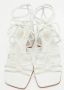 Gianvito Rossi Pre-owned Leather sandals White Dames - Thumbnail 3