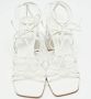 Gianvito Rossi Pre-owned Leather sandals White Dames - Thumbnail 3