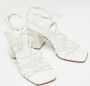 Gianvito Rossi Pre-owned Leather sandals White Dames - Thumbnail 4