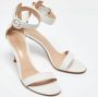 Gianvito Rossi Pre-owned Leather sandals White Dames - Thumbnail 3