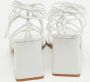 Gianvito Rossi Pre-owned Leather sandals White Dames - Thumbnail 5