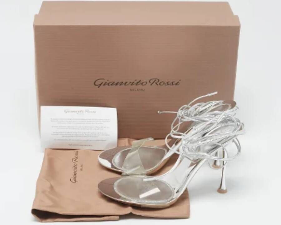 Gianvito Rossi Pre-owned Leather sandals White Dames