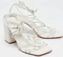 Gianvito Rossi Pre-owned Leather sandals White Dames - Thumbnail 4