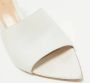 Gianvito Rossi Pre-owned Leather sandals White Dames - Thumbnail 6