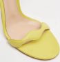 Gianvito Rossi Pre-owned Leather sandals Yellow Dames - Thumbnail 6