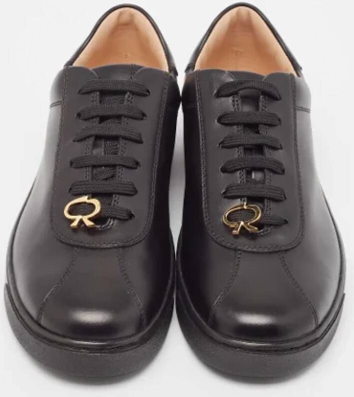 Gianvito Rossi Pre-owned Leather sneakers Black Dames