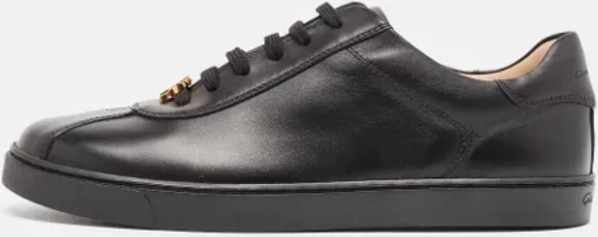 Gianvito Rossi Pre-owned Leather sneakers Black Dames