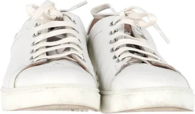 Gianvito Rossi Pre-owned Leather sneakers White Dames