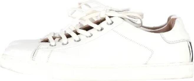 Gianvito Rossi Pre-owned Leather sneakers White Dames