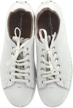 Gianvito Rossi Pre-owned Leather sneakers White Dames