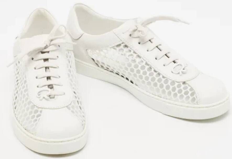 Gianvito Rossi Pre-owned Leather sneakers White Dames