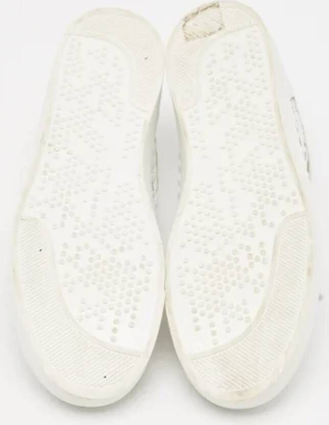 Gianvito Rossi Pre-owned Leather sneakers White Dames