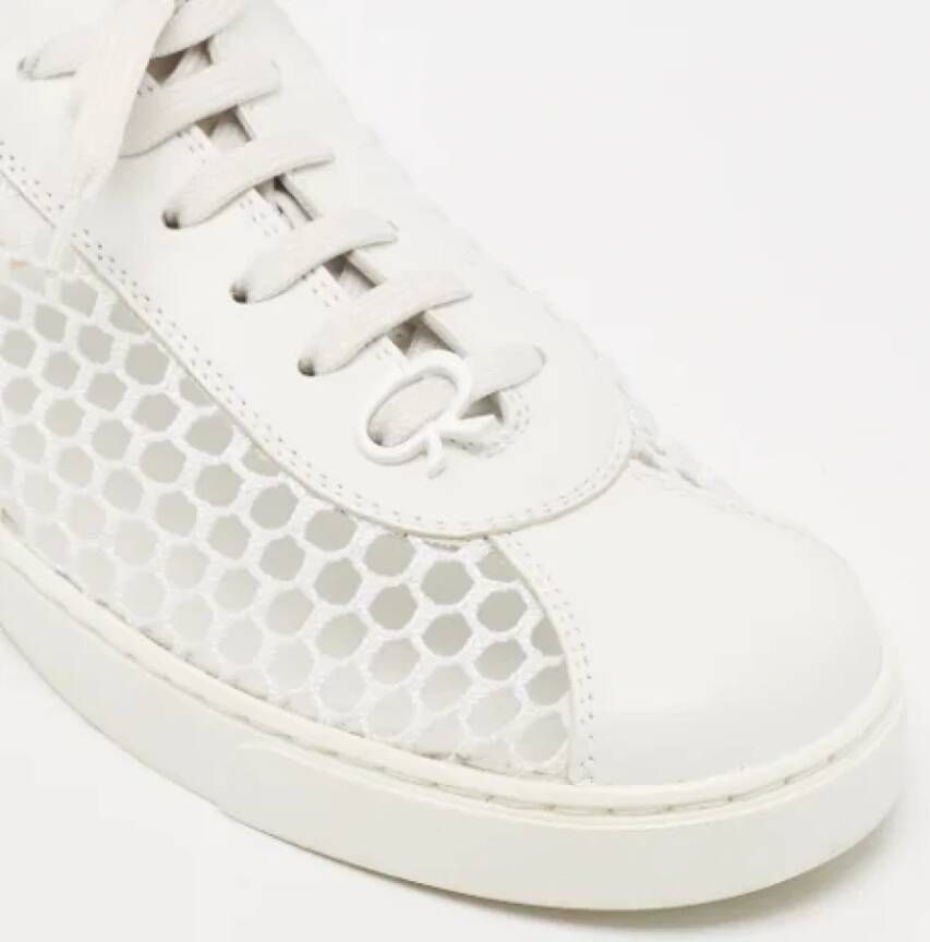 Gianvito Rossi Pre-owned Leather sneakers White Dames