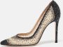 Gianvito Rossi Pre-owned Mesh heels Beige Dames - Thumbnail 2