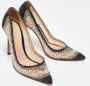 Gianvito Rossi Pre-owned Mesh heels Beige Dames - Thumbnail 4