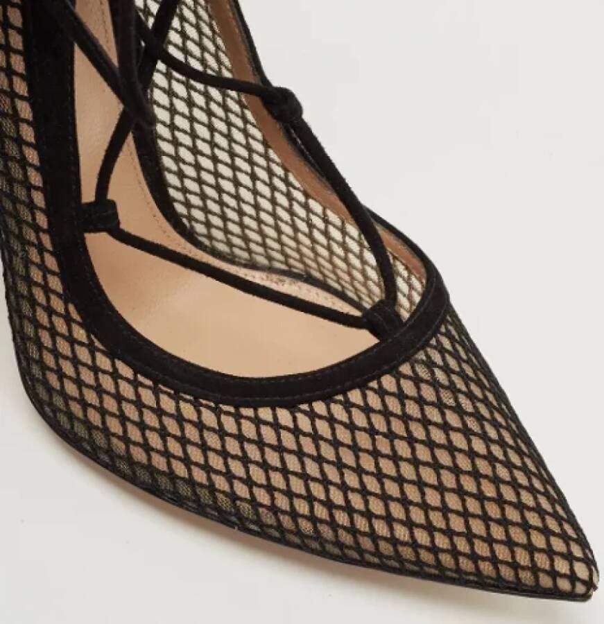 Gianvito Rossi Pre-owned Mesh heels Black Dames