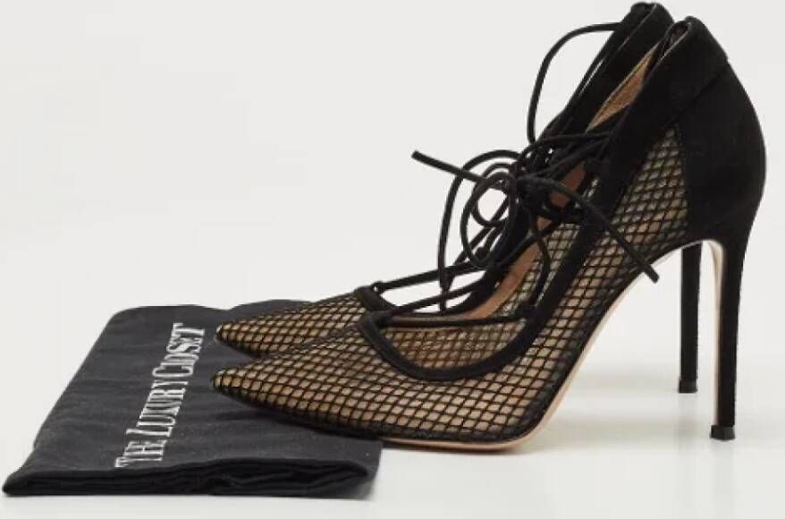 Gianvito Rossi Pre-owned Mesh heels Black Dames