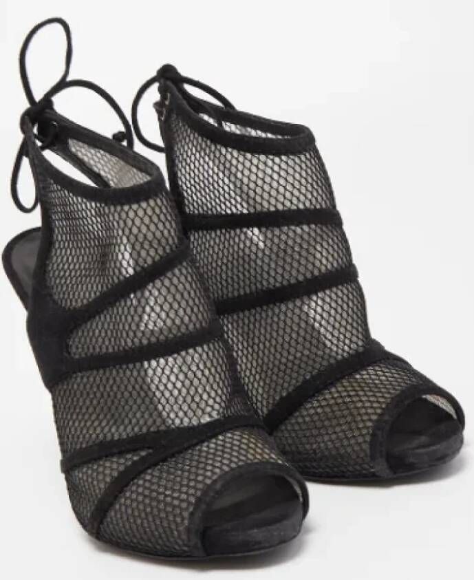 Gianvito Rossi Pre-owned Mesh sandals Black Dames