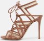 Gianvito Rossi Pre-owned Mesh sandals Brown Dames - Thumbnail 2