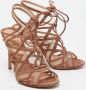 Gianvito Rossi Pre-owned Mesh sandals Brown Dames - Thumbnail 4