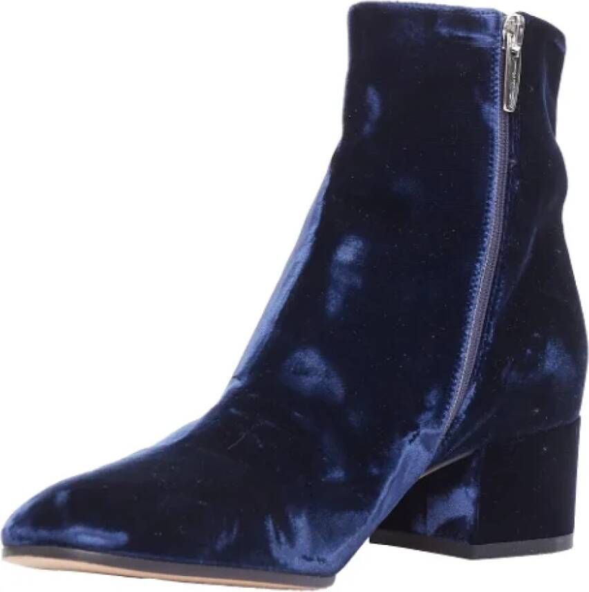 Gianvito Rossi Pre-owned Plastic boots Blue Dames