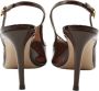 Gianvito Rossi Pre-owned Plastic heels Brown Dames - Thumbnail 5