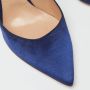 Gianvito Rossi Pre-owned Satin heels Blue Dames - Thumbnail 7