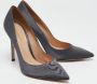 Gianvito Rossi Pre-owned Satin heels Gray Dames - Thumbnail 4