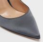 Gianvito Rossi Pre-owned Satin heels Gray Dames - Thumbnail 6