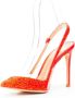 Gianvito Rossi Pre-owned Satin heels Red Dames - Thumbnail 4